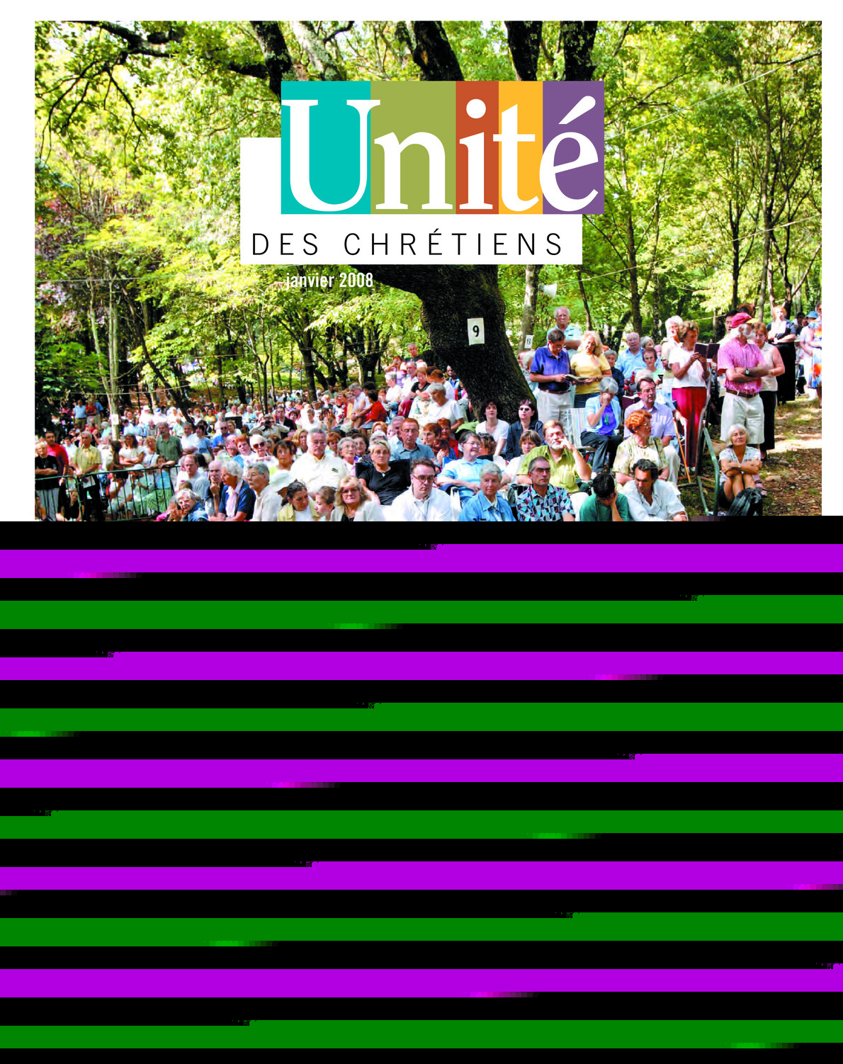 Revue unité des chrétiens 149