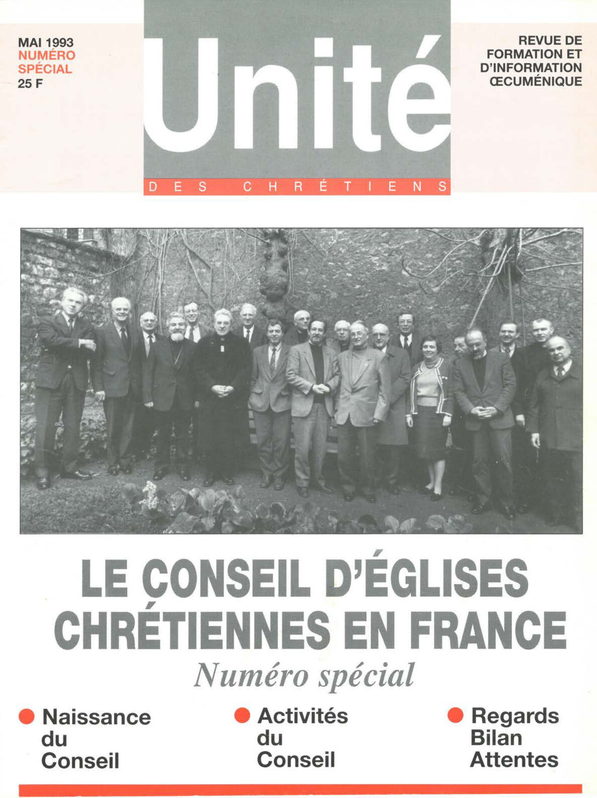 Revue unité des chrétiens Hors-série