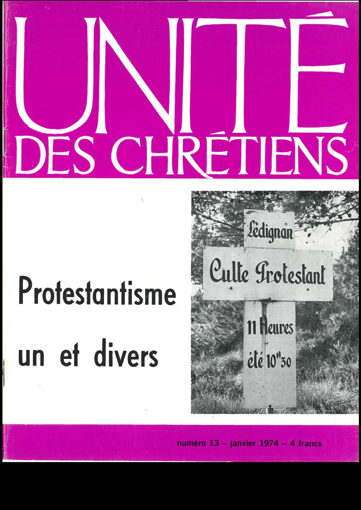 Protestantisme un et divers