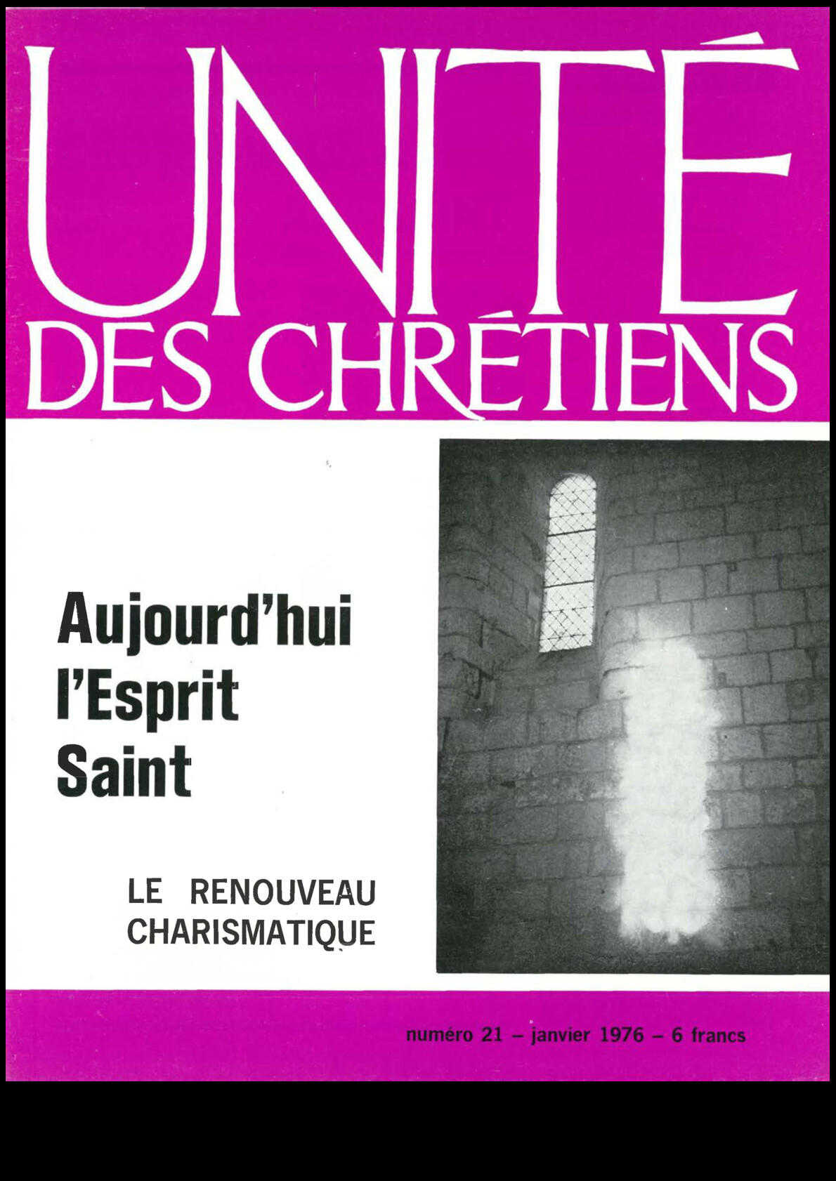 Aujourd’hui l’Esprit-Saint : le renouveau charismatique