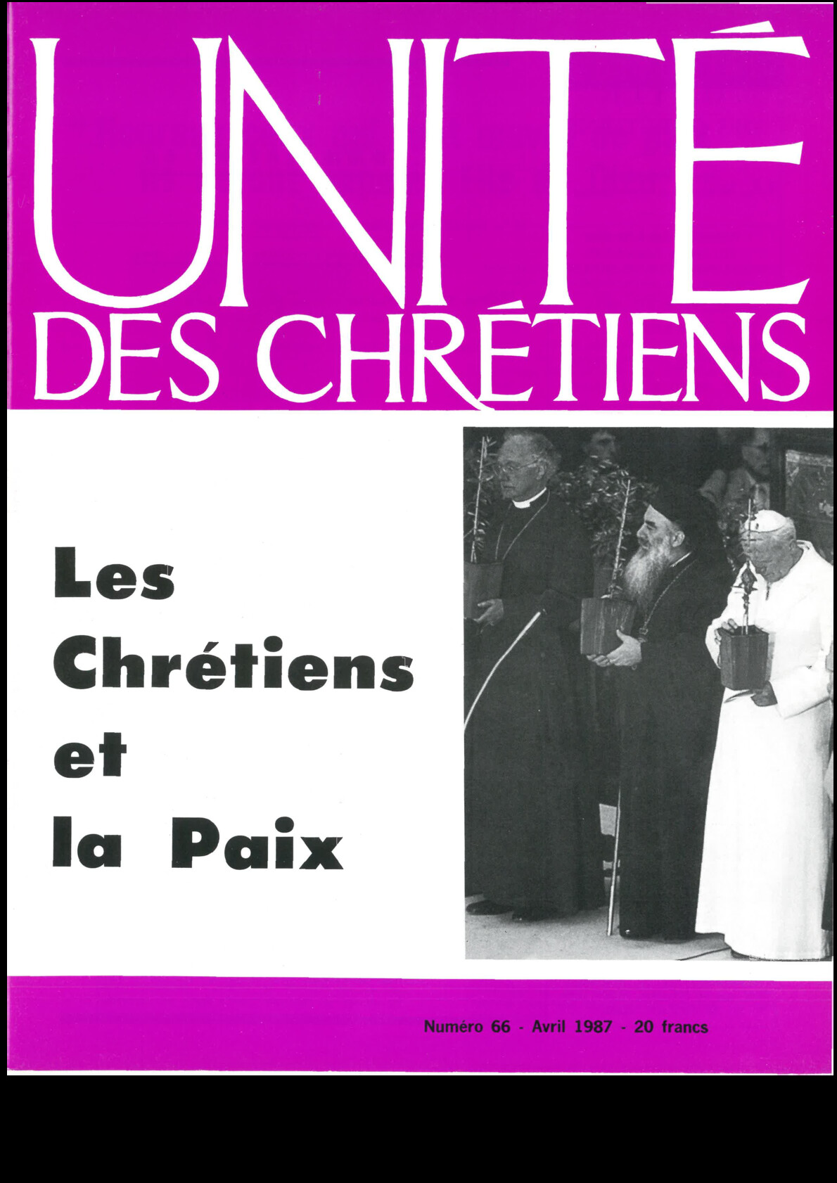 Les Chrétiens et la Paix