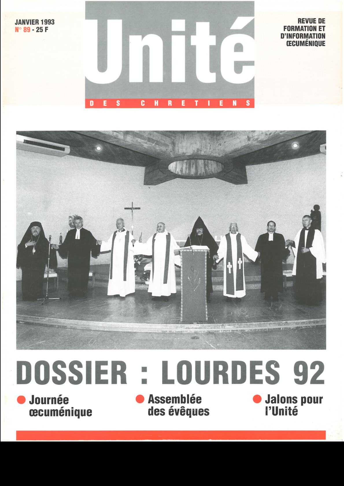 Pour que le monde croie (Lourdes 92 + CECEF)