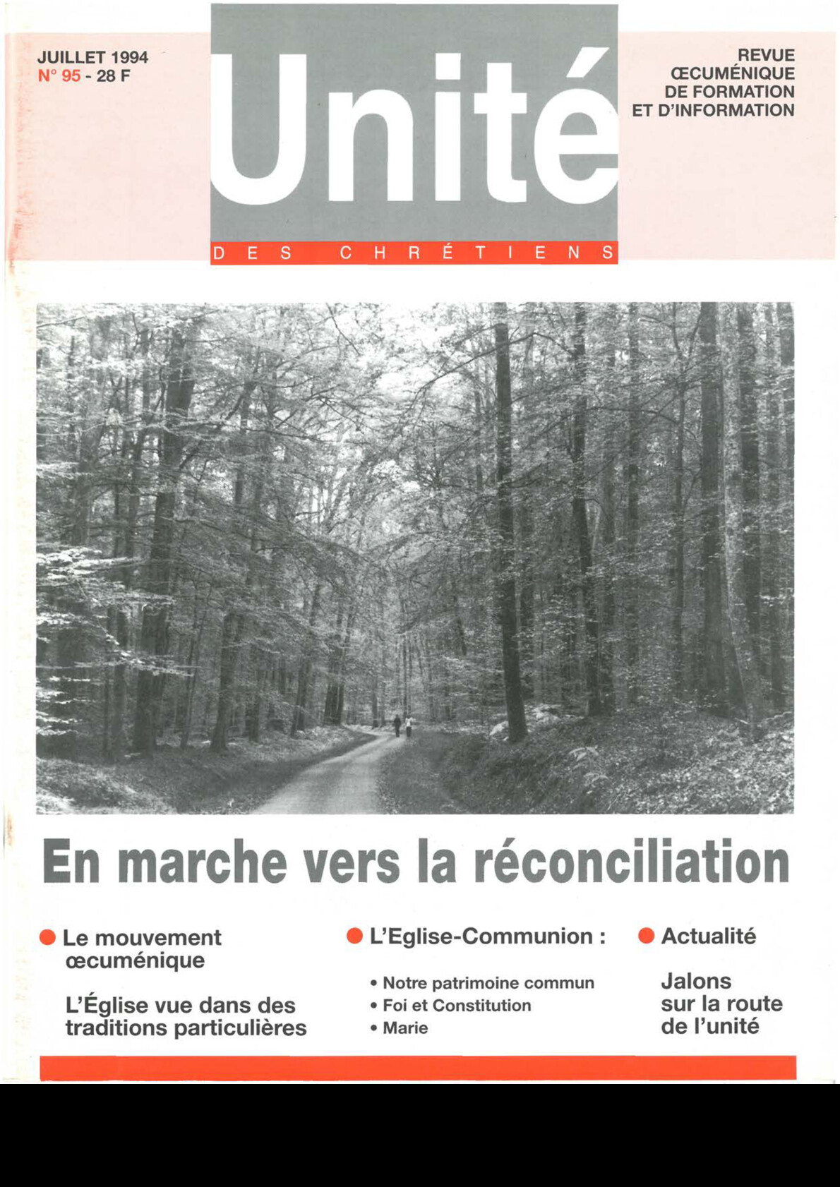 En marche vers la réconciliation