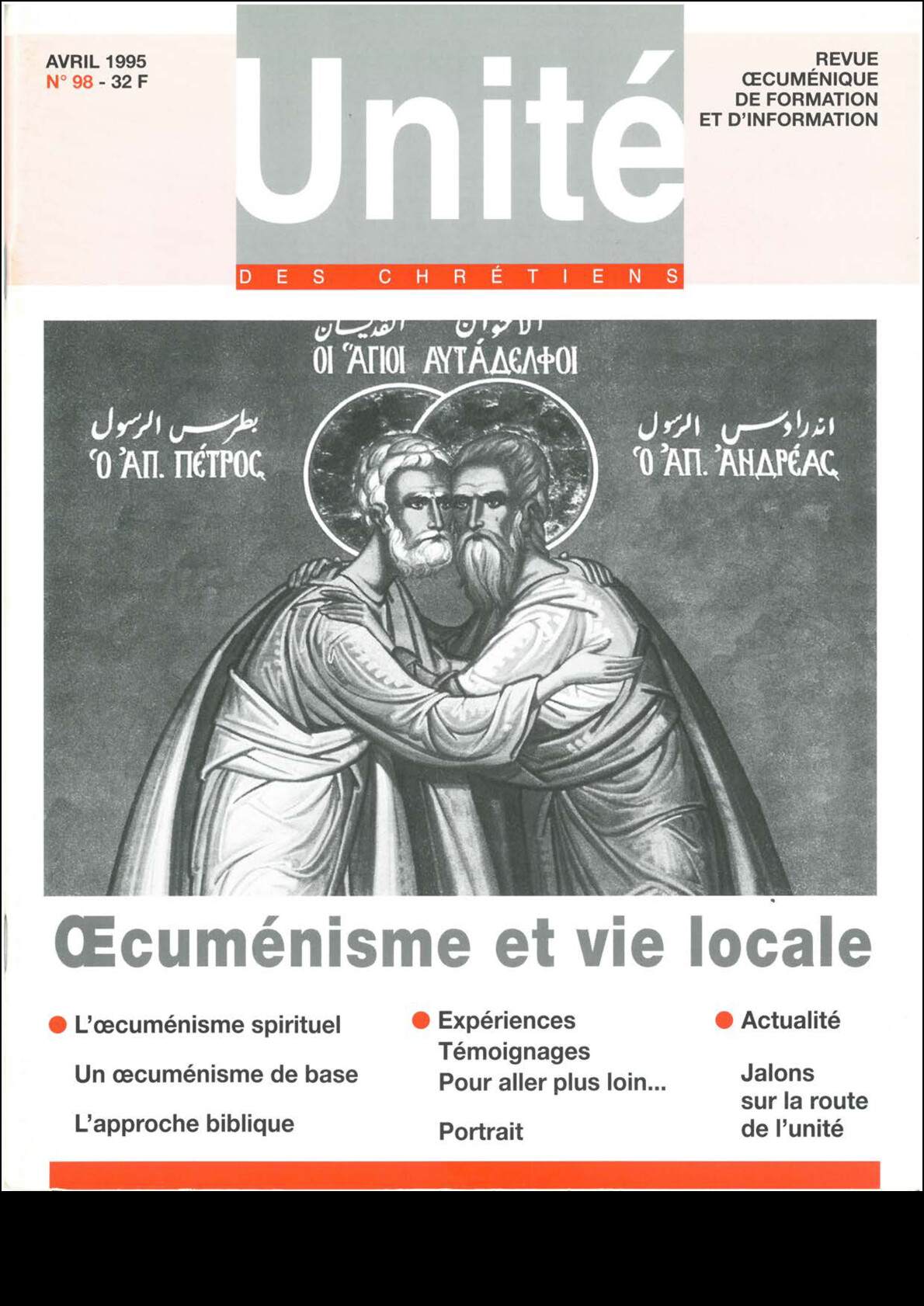 Œcuménisme et vie locale