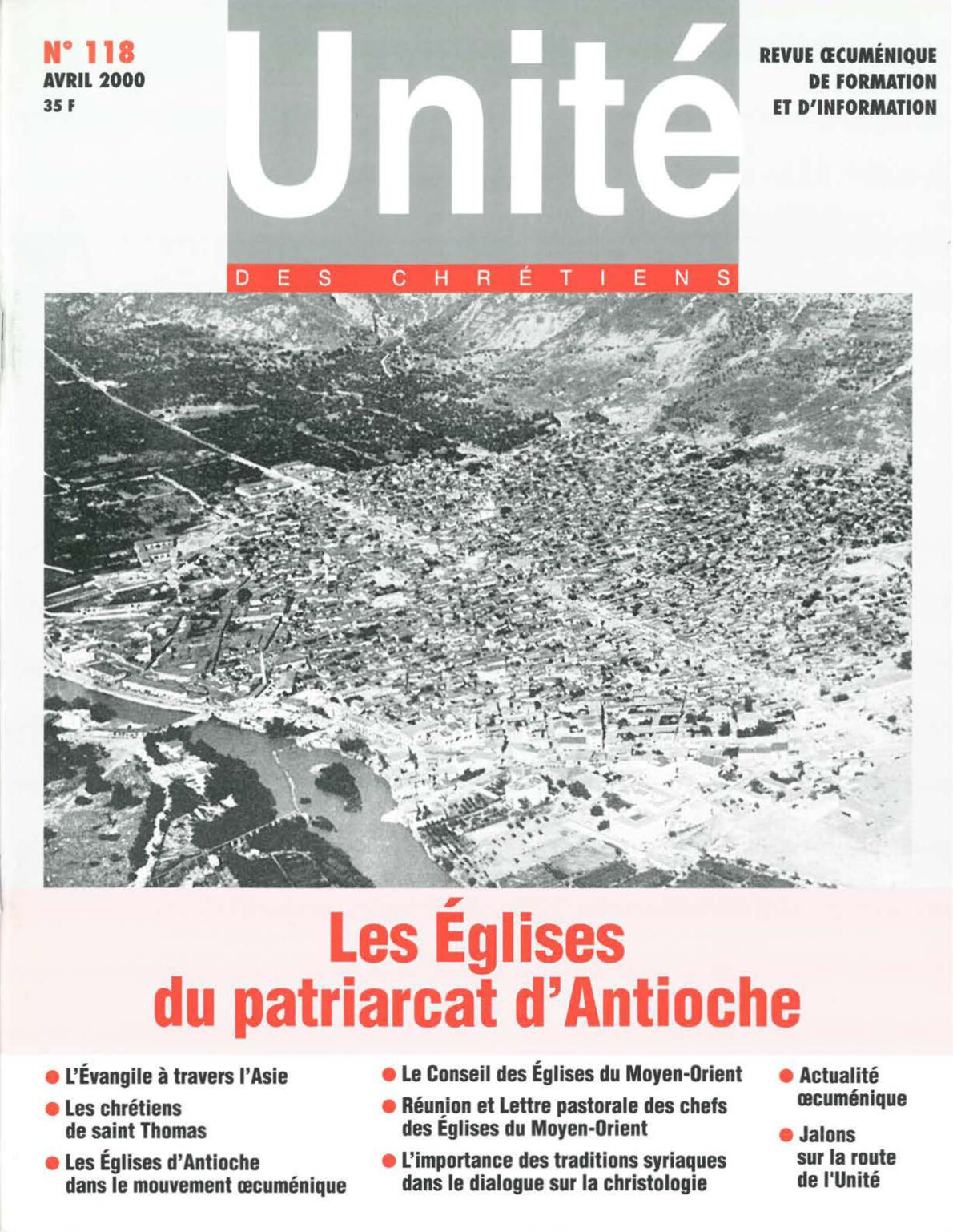 Les Églises du patriarcat d’Antioche