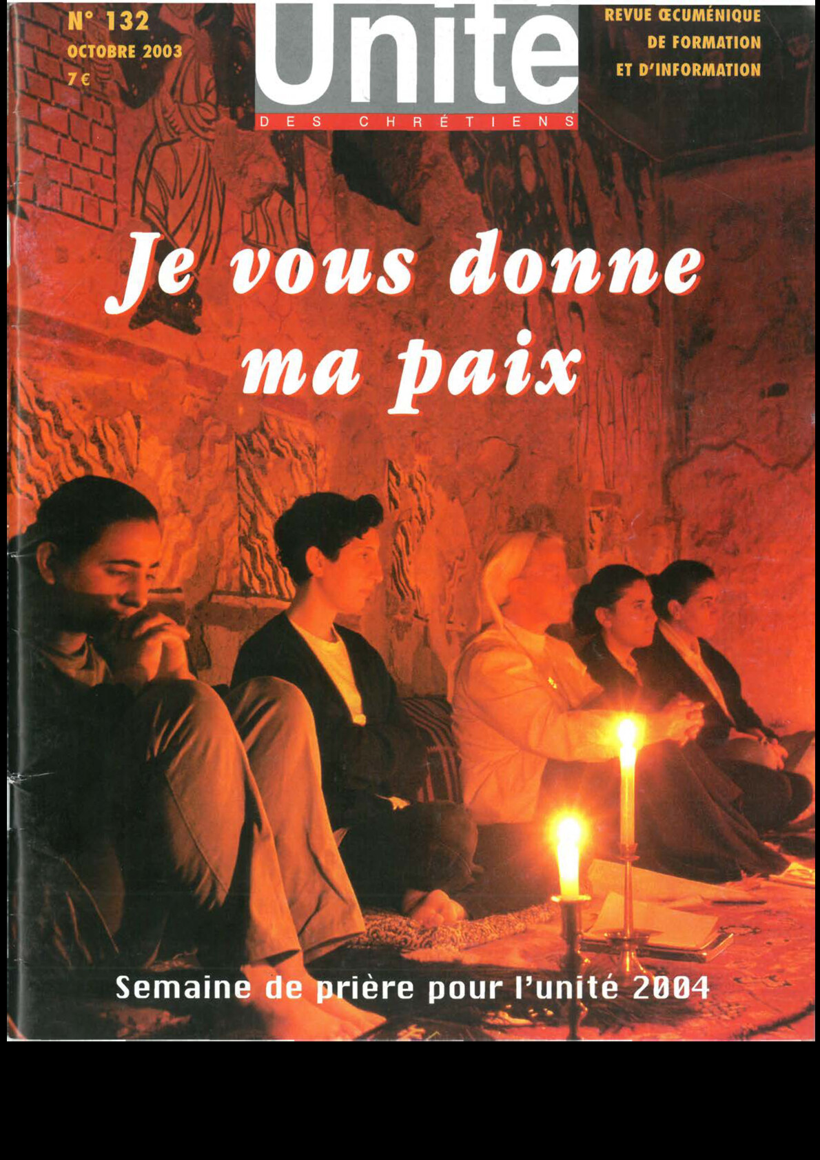 « Je vous donne ma paix », (SPPUC 2004)
