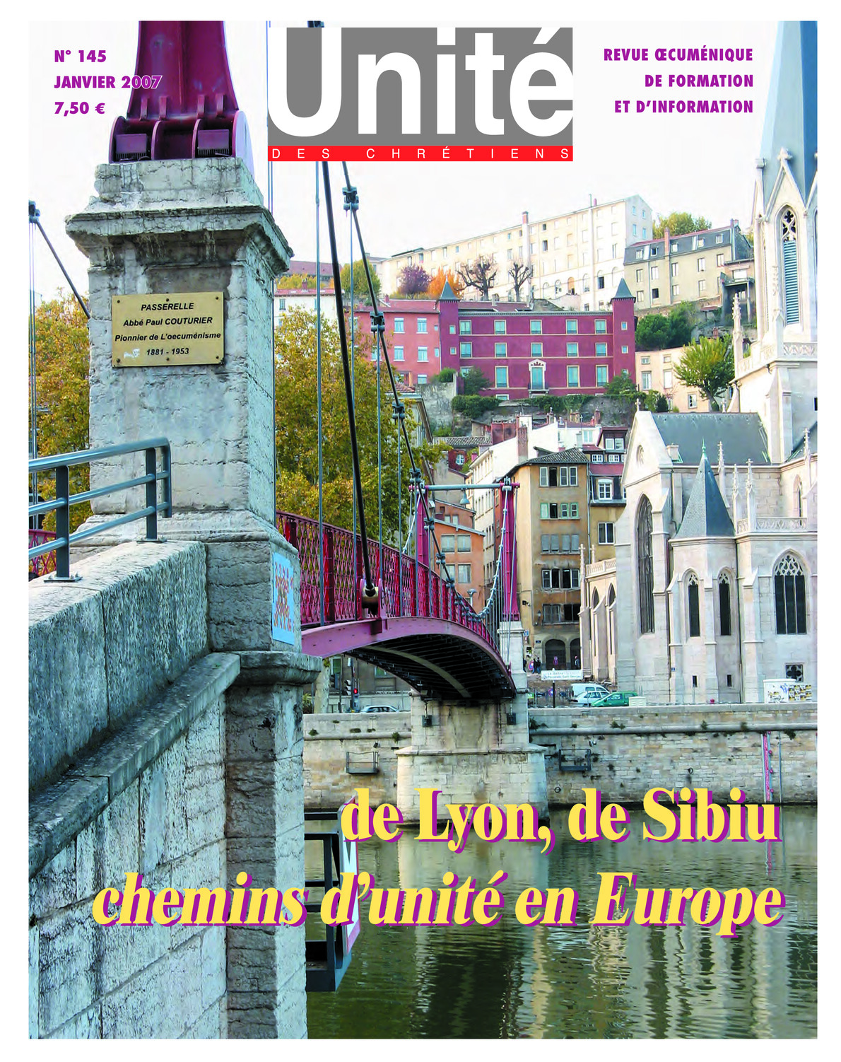 De Lyon, de Sibiu, chemins d’unité en Europe